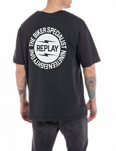 Replay T-Shirt M6488 Schwarz