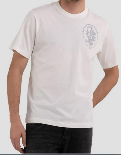 Replay T-Shirt M6518 Natural White