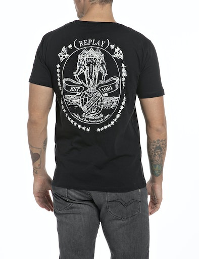 Replay T-Shirt M6566 Schwarz